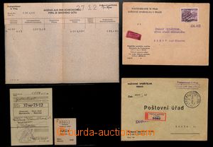 186633 - 1939-1945 POSTAL SAVING BANK PRAGUE  comp. 2 pcs of entires,