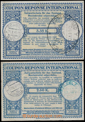 186698 - 1940-1941 CMO2 + CMO4, comp. 2 pcs of used international rep