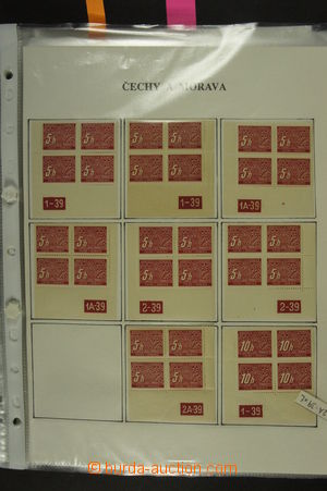 186706 - 1939 [SBÍRKY]  velmi zajímavá rozpracovaná sbírka dopla