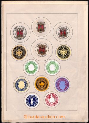 186742 - 1900-1930 [SBÍRKY]  sestava 70ks firemních a úředních p