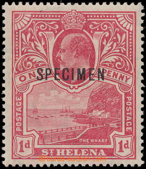 186798 - 1911 SG.71s, Edvard VII., NEVYDANÁ 1P červená, omylem De 