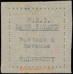 186843 - 1916 LONG ISLAND SG.7, BRITISH OCCUPATION in April 1916, G.R