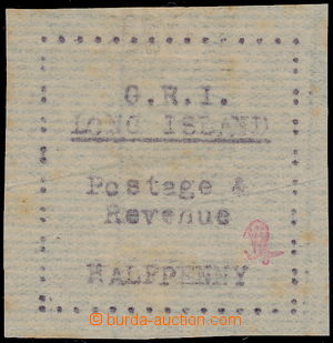 186844 - 1916 LONG ISLAND SG.9, BRITISH OCCUPATION in April 1916, G.R