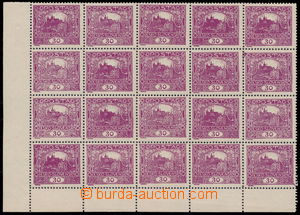 186945 -  Pof.13Ba, 30h tmavě fialová, HZ 11¾, levý dolní ro