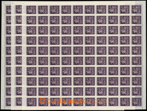 186948 - 1943 Pof.102, Den známky, sestava 3ks kompletních 100ks PA