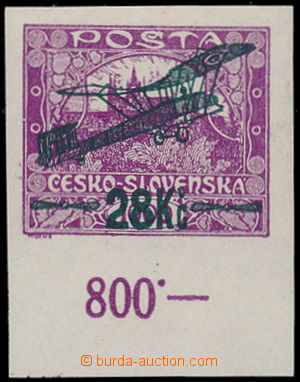 186988 -  Pof.L3, I. letecké provizorium 28Kč/1000h, s dolním okra