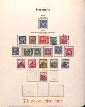 187075 - 1939-1945 [SBÍRKY]  základní neúplná sbírka na albový