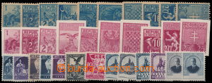 187081 - 1918-19 selection of 33 pcs of refused designes on/for posta