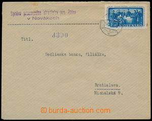187131 - 1943 JUDAIKA  dopis odeslaný z pracovního tábora vyfr. zn