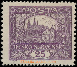 187144 -  Pof.11H IIs, 25h violet, line perforation 13¾; : 10