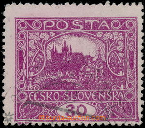 187146 -  Pof.13Aa, 30h tmavě fialová, HZ 13¾ : 13½; zk. 