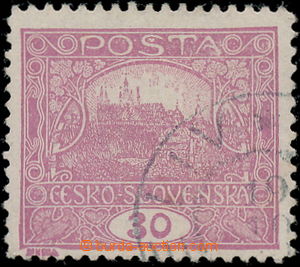 187147 -  Pof.13D, 30h light violet, line perforation 11½;; exp.