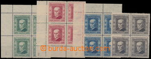 187200 - 1925 Pof.176-179, Jubilejní 50h-300h, kompletní série ve 