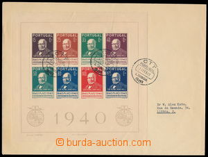 187303 - 1940 Mi.Bl.3, miniature sheet 100 years of stamp - Sir R. Hi