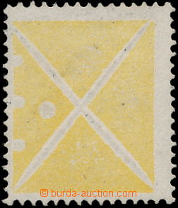 187311 - 1858 Ondřejský kříž - malý žlutý se 4 tečkami vlevo