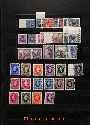 187396 - 1939-1944 [SBÍRKY]  výplatní a doplatní známky na 2 lis