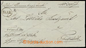 187403 - 1842 CZECH LANDS  folded letter to Třebíč with cancel. SA