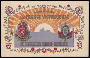 187404 - 1919 SLOVENSKO  pohlednice bez frankatury, rukopisně ČS po