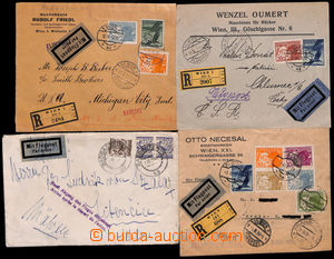 187462 - 1928-1932 sestava 4 Let-dopisů; dopis z Friedlovy korespond