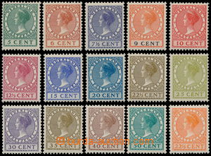 187524 - 1926-1939 Mi.178A-191A, A186E, Wilhelmína 5C-50C + hodnota 