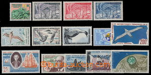 187543 - 1957-1962 sestava vybraných známek a sérií, mj. Mi.10-12
