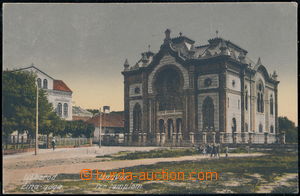 187594 - 1921 UŽHOROD - synagoga, jednozáběrová, barevná; prošl