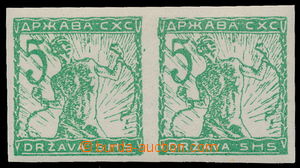 187792 - 1919 Mi.100U, vydání pro Slovinsko, Trhač okovů, 5Vin, v