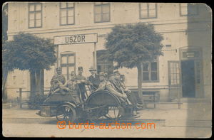 187884 - 19189 SLOVAKIA / USZOR - KVĚTOSLAVOV  photo postcard railwa