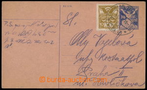 187970 - 1924 CPO1, Osvobozená republika 140h, dofr. zn. 10h Holubic