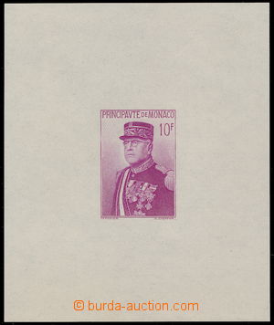 187995 - 1938 Mi.Bl.1, aršík Vévoda Louis II. 10Fr; luxusní, kat.