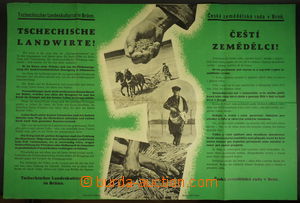 188176 - 1940 PROTECTORATE / Čeští zemědělci! / Tschechische Lan