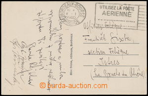188215 - 1940 LETCI / FP card sent to pilot Francis Sixta (killed in 