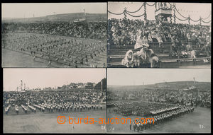 188229 - 1917-1925 SOKOL /  UHERSKÝ OSTROH  sestava 6 čb fotopohled
