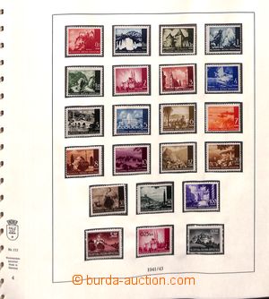 188256 - 1939-1945 [SBÍRKY]  pěkná základní sbírka na listech v