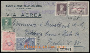 188355 - 1932 ZEPPELIN / 4. SÜDAMERIKAFAHRT 1932, Reg letter address