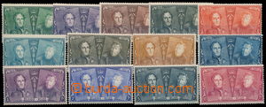 188477 - 1925 Mi.191-203, 75 years of Belgian stamps; complete set, m