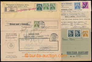 188556 - 1944 comp. 4 pcs of various entires with Official issue II.,