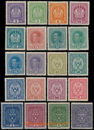 188666 - 1916-1917 ISSUE 1916/1917  Mi.185-189, 194-199 and 221-224, 