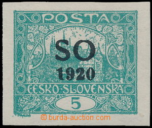 188710 -  Pof.SO3 Is, 5h blue-green, spiral type, pos. 91/2, wide mar