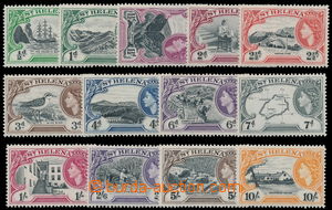 188779 - 1953-1959 SG.153-165, Elizabeth II. - Motives; complete set,