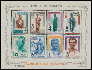 188783 - 1948 Mi.Bl.1, aršík Obyvatelé Timoru; velmi malý výskyt