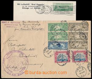 188858 - 1929-33 ZEPPELIN / LET KOLEM SVĚTA  zeppelinový dopis s bo