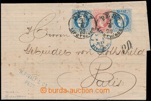 188876 - 1870 dopis do Paříže (adresa Gebrüder von Rothschild), 5