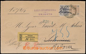 188918 - 1890 R- Rückschein dopis, 2x těžší, s přesnou frankatu
