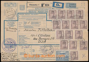 188956 - 1946 whole international Bohemian and Moravian (!) parcel ca