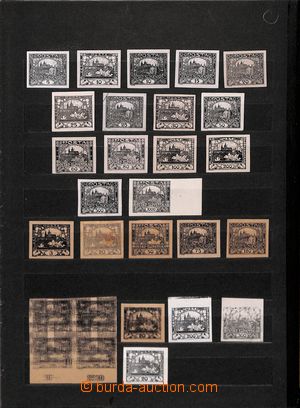 188963 - 1918-1920 [COLLECTIONS]  HRADČANY-issue, T. G. Masaryk, iss