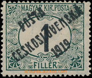 189044 -  Pof.126Pz, Černé číslice 1f zelená / černá, průsvit