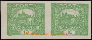 189078 -  Pof.6, 10h zelená, vodorovná 2-páska; téměř neznateln