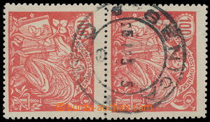 189142 -  Pof.173B ST, 100h červená, HZ 13¾ : 13½, svisl