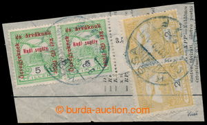 189399 - 1918 TURUL / výstřižek z telegramu vyfr. již neplatnými